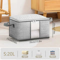 Axyaa Duvet Blanket Storage Bag: Big Capacity Clothing Organizer for Home Wardrobe