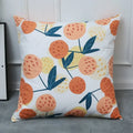 Axyaa Floral Series Pillowcase: Square Office Cushion Cover in Elegant Printing Pattern