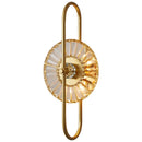 Axyaa Crystal Indoor LED Wall Lamp for Luxurious Living Spaces