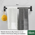 Axyaa Wall-mounted Triple-layer Towel Holder for Bathroom Storage