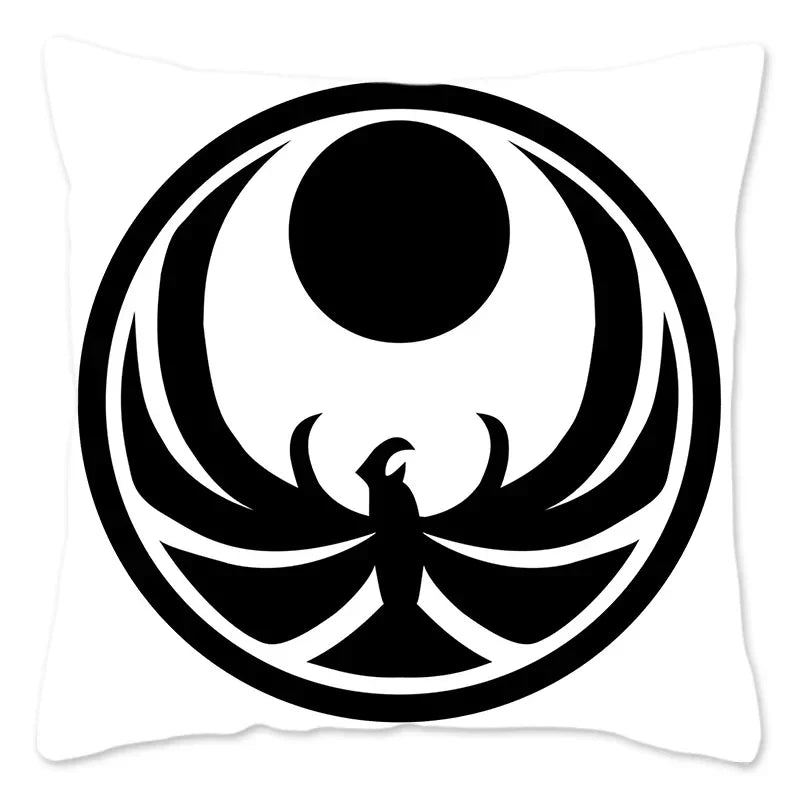 Axyaa Skyrim Meme Cushion Cover - Designer Polyester Cushion Case for Home Decor