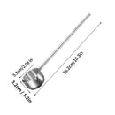 Axyaa Bear Stainless Steel Sauce Ladle with Extended Handle