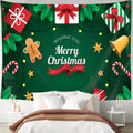 Axyaa Christmas Tapestry: Festive Holiday Party Decoration for Home Living Room Bed