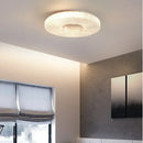 Axyaa Acrylic Round LED Ceiling Light Fixture for Bedroom Living Room Balcony