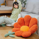 Axyaa Flower Pillow Office Chair Lumbar Back Cushion Plush Sofa Throw Pillows