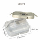 Axyaa 4 Grids Refrigerator Food Storage Box Kitchen Organizer