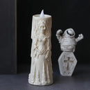 Axyaa Skeleton Lamp: LED Halloween Decor Ghost Couple Party Ornament