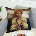 Axyaa Decorative Pillow Covers 40x40 50x50 45*45 - Ice Spice Design for Bed & Sofa