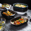 Axyaa Ceramic Baking Basin for Cheese Baked Rice, Commercial and Household Use