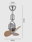 Axyaa 16 Inch Mini Dual Purpose Ceiling Fan for Living Room and Bar