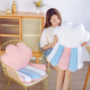 Axyaa Rainbow Seat Cushion Backrest for Office Chair and Student Dormitories