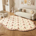 Luxury Axyaa Christmas Living Room Carpet with Special Sofa Fit, Coffee Table Comfort Rug