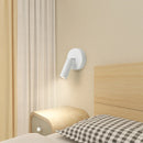 Axyaa Adjustable LED Wall Sconces Spotlights for Bedroom and Hotel Reading