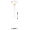 Axyaa Reusable Korean Chopsticks - Non Slip Food Grade Dishwasher Safe