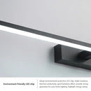 Axya LED Bathroom Wall Light Trio Color Aluminum Mirror Lamp