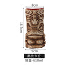 Axyaa Tiki Zombie Cocktail Glass, Creative Ceramic Bar Cup, Large Beer Mug, Skeleton Design