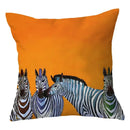 Axyaa Geometric Character Pillowcase | Sofa Home Decor Polyester Cushion