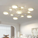 Axyaa Soft LED Ceiling Lights: Minimalist Warm Lighting for Living & Dining Room
