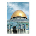 Al-Aqsa & Kaaba Door Canvas Print by Axyaa - Islamic Wall Art for Home Decor