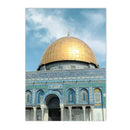 Al-Aqsa & Kaaba Door Canvas Print by Axyaa - Islamic Wall Art for Home Decor