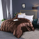 Mulberry Silk King Duvet Cover by Axyaa: Luxuriously Smooth & Soft Comforter Cover