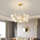 Axyaa Luxury Art Ceramics LED Chandeliers for Modern Decor