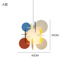 Axyaa Nordic Acrylic Pendant Lights for Home Decor in Dining & Bedroom