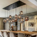 Axyaa Modern LED Pendant Chandeliers for Living and Dining Room Lighting