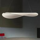 Axyaa Petal Chandelier: Nordic Acrylic Leaf Pendant Light for Living Room, Restaurant, Hotel