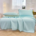 Axyaa Summer Ice Silk Jacquard Bed Sheet Set