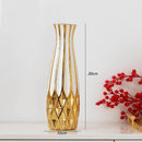Axyaa Water Gold Luxury Ceramic Vase Home Decor