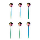Axyaa Mini Stainless Steel Tea Spoon Set for Coffee, Tea, and Sauces
