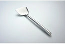 Axya Stainless Steel Kitchen Turner Spoon with Heat-Resistant Metal Handle