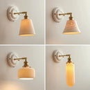 Axyaa Copper Arm LED Wall Sconce for Bedroom Bathroom Mirror