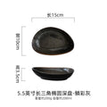 Axyaa Ceramic Sushi Dim Sum Plate Set