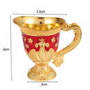 Axyaa European Palace Style Baijiu Cup with Handle Ornament