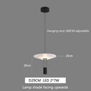 Axyaa Modern Frisbee Chandelier for Home, Restaurant, and Bar Decor