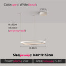 Axyaa Modern Ring Chandelier for Living Room, Bedroom, Study, Restaurant