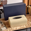 Axyaa Luxury Ceramic Drawer Tissue Box for Home Decor, Creative Living Room Decoration
