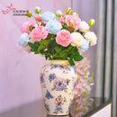 Axyaa Ceramic Vase: Light Luxury Home Decor for Living Room, Entrance, TV, Wine Cabinet