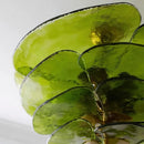 Axyaa Glass Lotus Leaf Ceiling Chandeliers LED Pendant Lights for Home & Hospitality