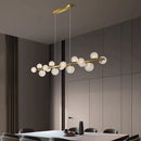 Axyaa Nordic Glass Chandelier Pendant Lamp for Dining Room Lighting