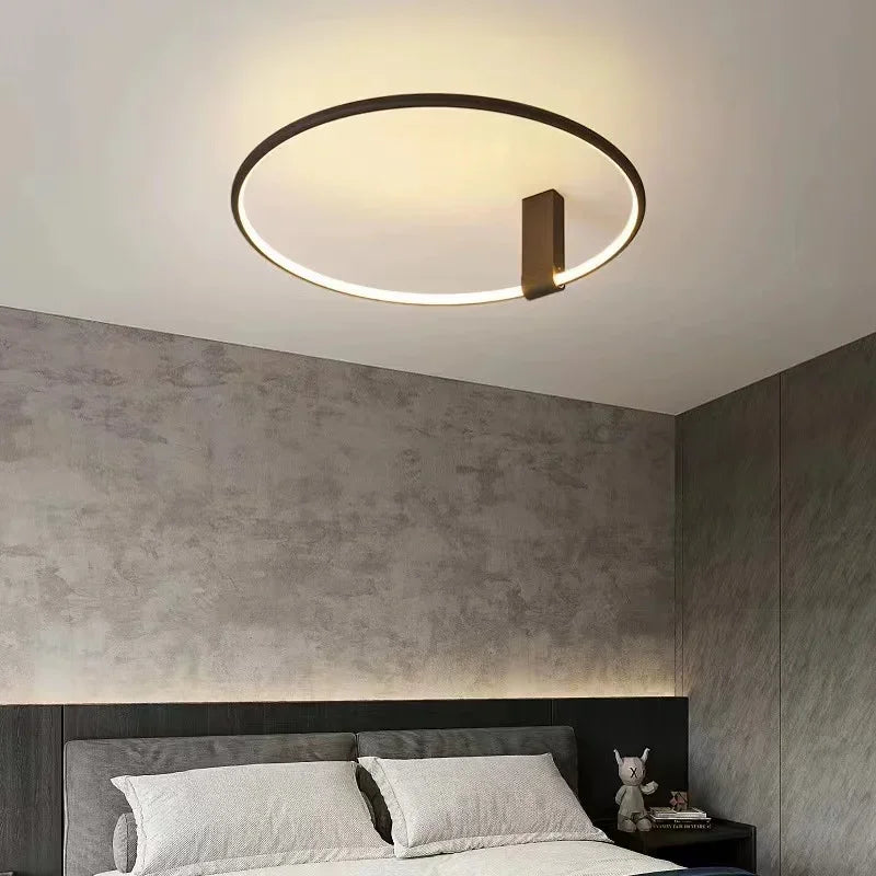 Axyaa Nordic Minimalist LED Ceiling Light for Modern Spaces