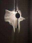Axyaa Rotatable Stainless Steel Art Wall Lamp for Bedroom Living Room