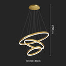 Axyaa Nordic Dining Room Pendant Ceiling Lamp Chandelier for Indoor Lighting