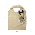 Axyaa Foldable Shopping Bag: Eco-Friendly Reusable Grocery Organizer - Cute & Creative Large Storage Bag