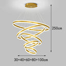 Axyaa Modern Pendant Light Chandelier Indoor Ceiling Lamp LED Decorative Lighting