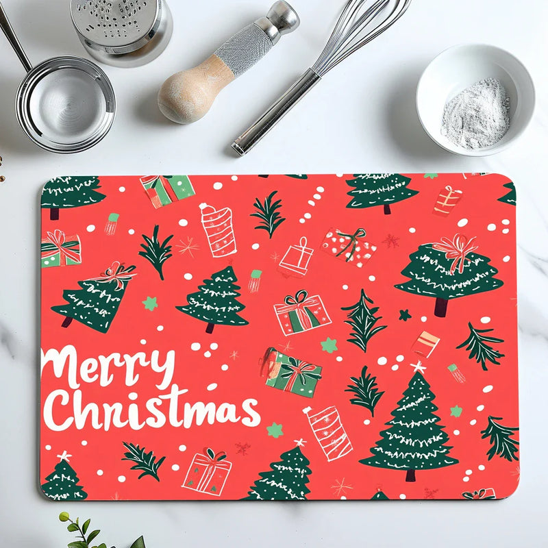 Axyaa Holiday Drying Mat - Absorbent Dish Mat, Multi-Functional