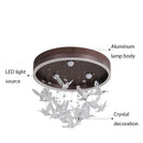 Axyaa Dancing Girl Chandelier: Modern LED Ceiling Lamp for Kids' Room Home Decoration
