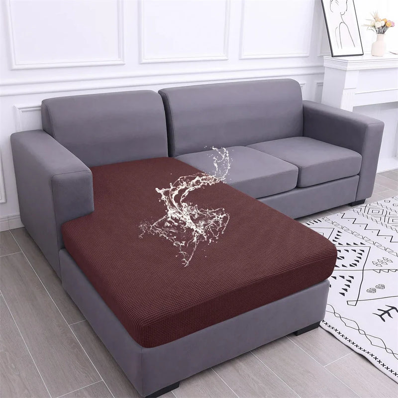 Axyaa Stretch Sofa Seat Cushion Covers - Washable Fabric Slipcover for Living Room